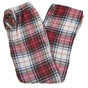 LUCKY Brand Red & Blue Plaid Sleepwear Pants